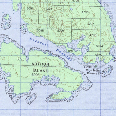Stephens Island, BC (103J02 CanMatrix)