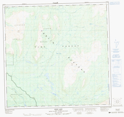 Dixie Lake, BC (104N06 CanMatrix)
