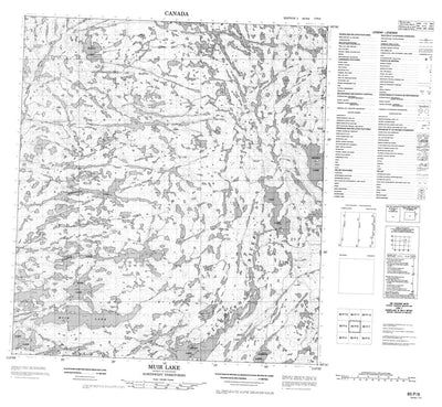 Muir Lake, NT (085P06 CanMatrix)
