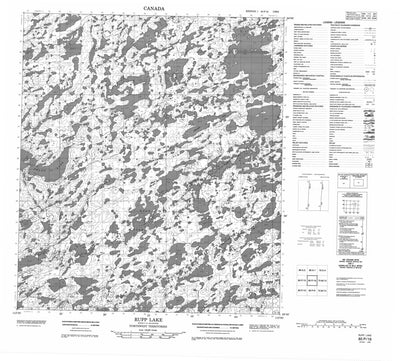 Rupp Lake, NT (085P16 CanMatrix)