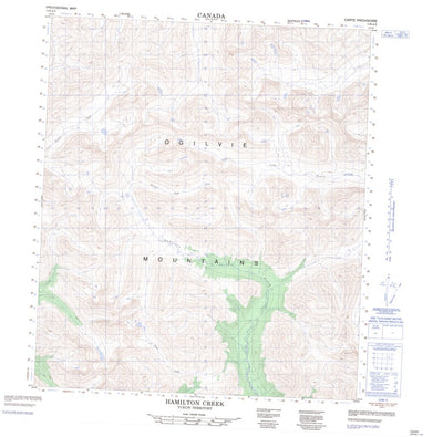 Hamilton Creek, YT (116A05 CanMatrix)