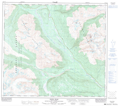 Delta Peak, BC (104A12 CanMatrix)