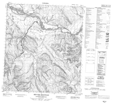 Red Dog Mountain, NT (096C04 CanMatrix)