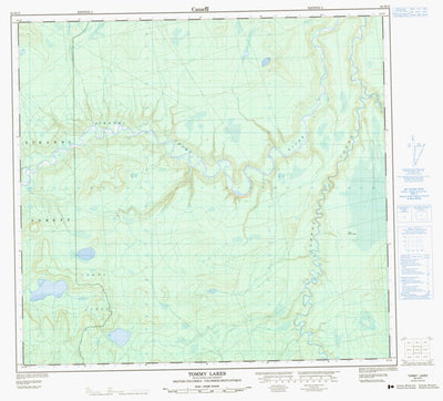 Tommy Lakes, BC (094H13 CanMatrix)