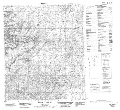 Mount Fairborn, YT (116G04 CanMatrix)