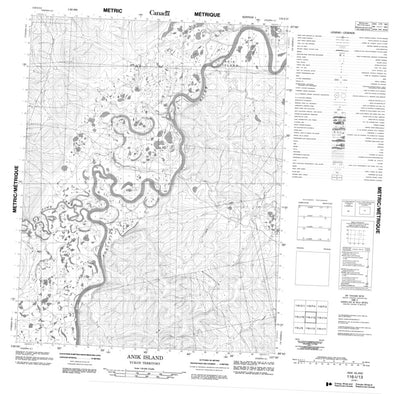 Anik Island, YT (116I13 CanMatrix)