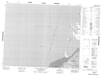 Sea Otter Island, NT (098B10 CanMatrix)
