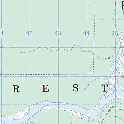 Lower Post, BC (104P16 CanMatrix)