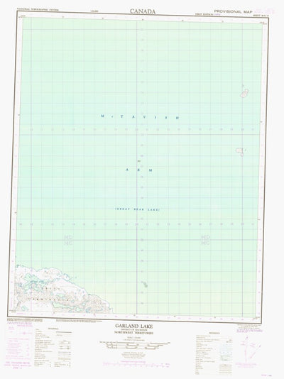 Garland Lake, NT (086E15 CanMatrix)