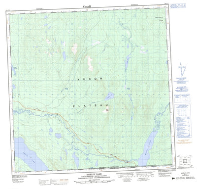 Morley Lake, BC (105C01 CanMatrix)