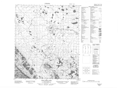 Twin Fish Lake, NT (096B05 CanMatrix)