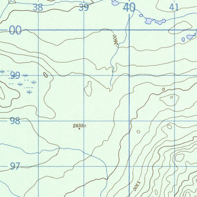 Moose Lake, YT (105M01 CanMatrix)