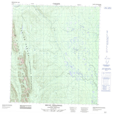 Mount Dahadinni, NT (095N10 CanMatrix)