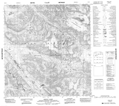 Shelf Lake, NT (105I01 CanMatrix)