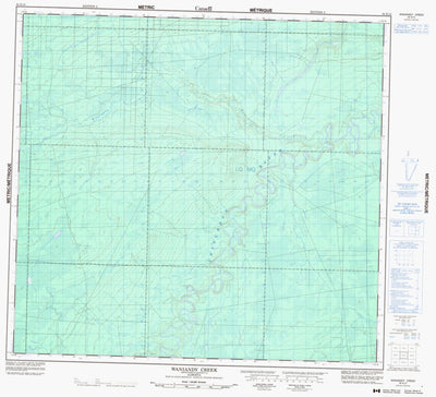Waniandy Creek, AB (084E15 CanMatrix)