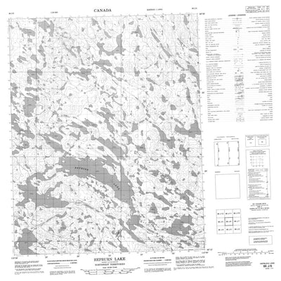 Hepburn Lake, NT (086J06 CanMatrix)