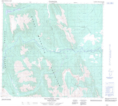 Kluachesi Lake, BC (094G13 CanMatrix)