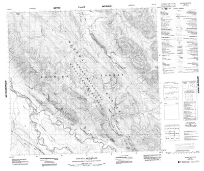 Gataga Mountain, BC (094L10 CanMatrix)