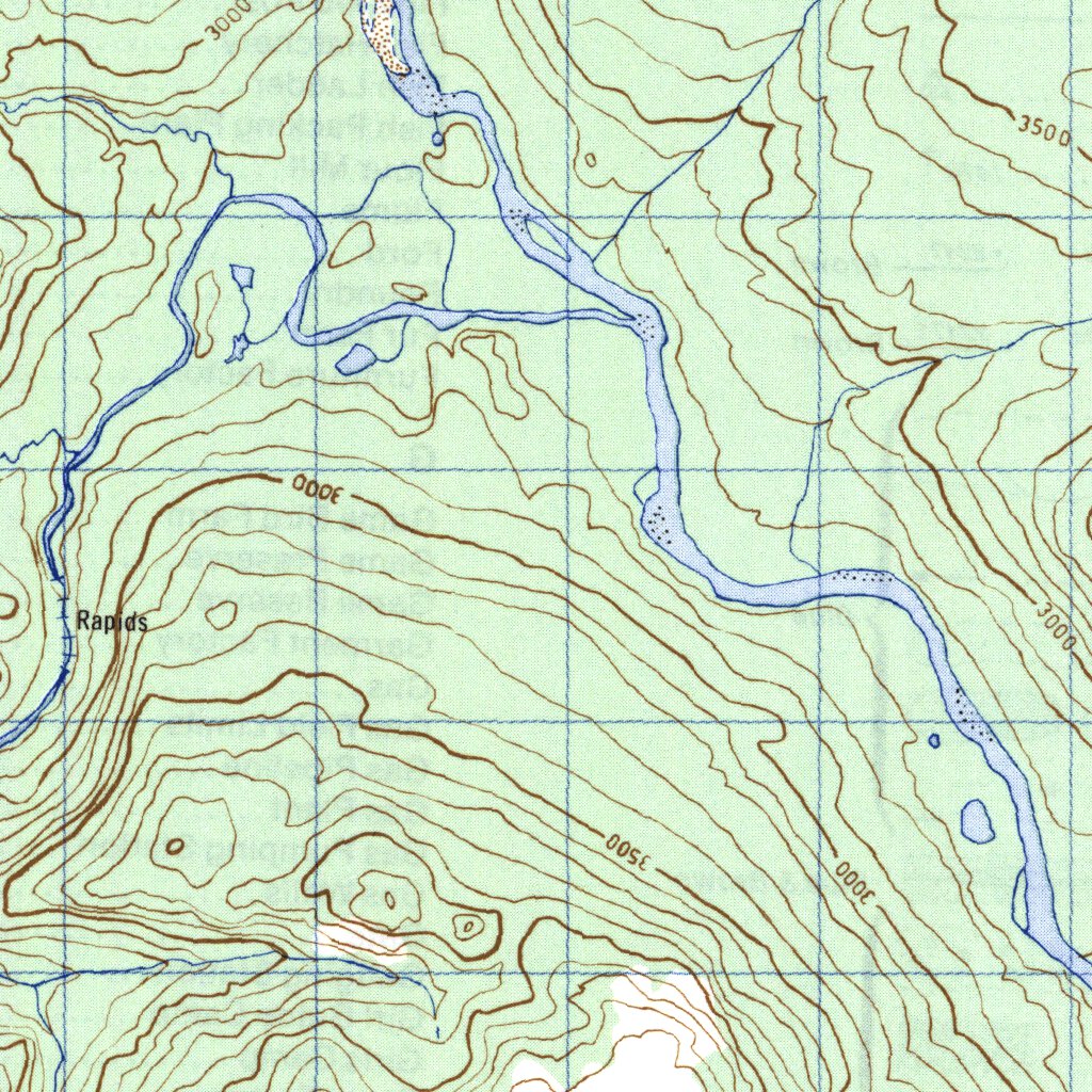 Scurvy Creek, YT (105B15 CanMatrix) Map by Natural Resources Canada ...