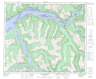 Port Essington, BC (103I04 CanMatrix)