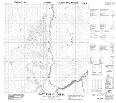 Battlement Creek, NT (095J04 CanMatrix)