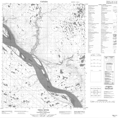 Tieda River, NT (106I11 CanMatrix)