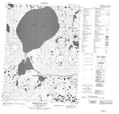 Travaillant Lake, NT (106O12 CanMatrix)