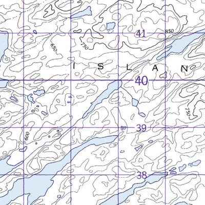 Petitot Islands East, NT (085H10 CanMatrix)