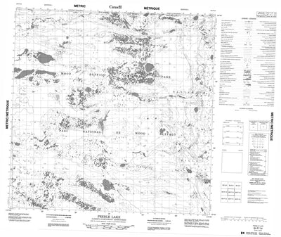 Preble Lake, AB (084P14 CanMatrix)
