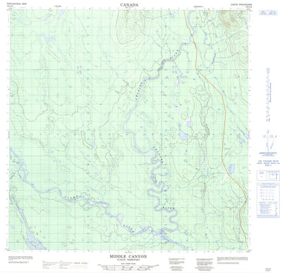 Middle Canyon, YT (105A06 CanMatrix)