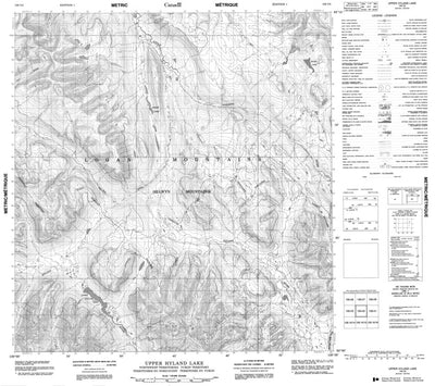 Upper Hyland Lake, NT (105I02 CanMatrix)