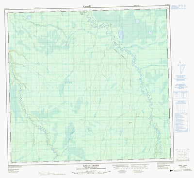 Katah Creek, BC (094H14 CanMatrix)