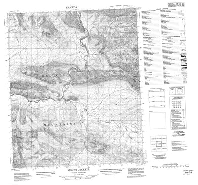 Mount Jeckell, YT (116G08 CanMatrix)