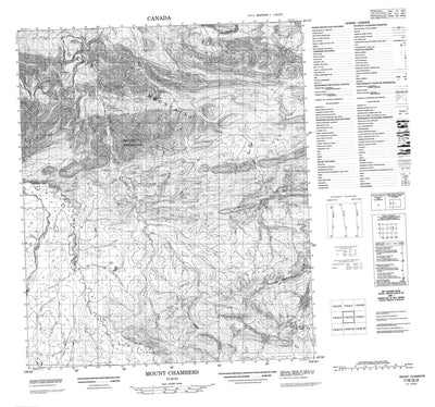 Mount Chambers, YT (116G02 CanMatrix)