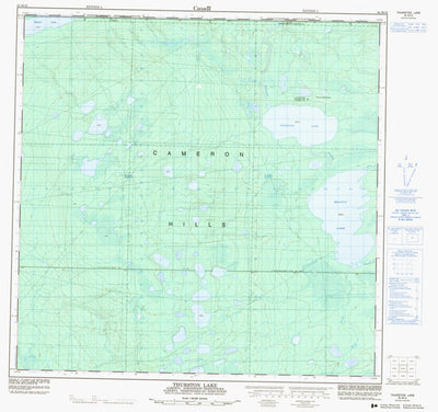 Thurston Lake, AB (084M16 CanMatrix)