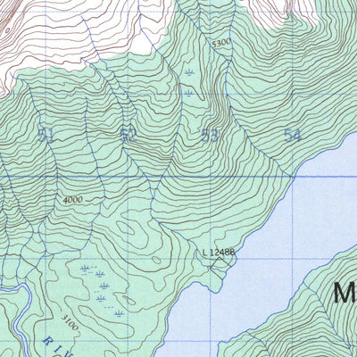 Mitchell Lake, BC (093A15 CanMatrix)