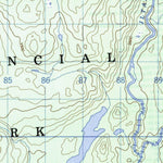Sigutlat Lake, BC (093D16 CanMatrix)