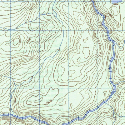 Sigutlat Lake, BC (093D16 CanMatrix)