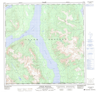Jubilee Mountain, BC (105D01 CanMatrix)