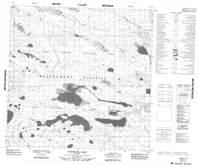 Conibear Lake, AB (084P11 CanMatrix)