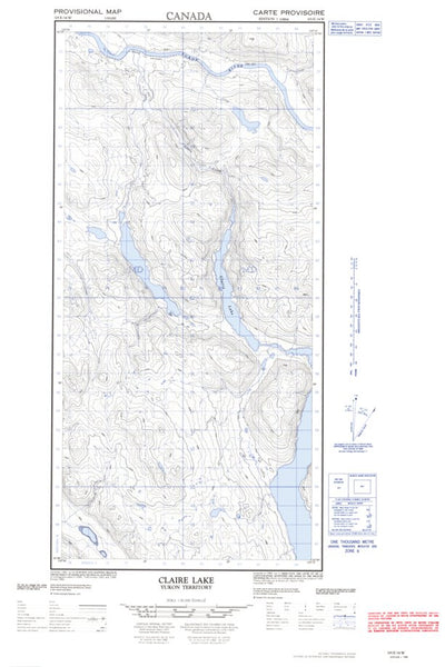 Claire Lake West, YT (105E14 CanMatrix)