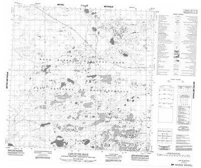 Lake Of The Grave, NT (085A04 CanMatrix)
