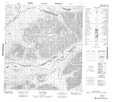 Itsi Lakes, YT (105J16 CanMatrix)