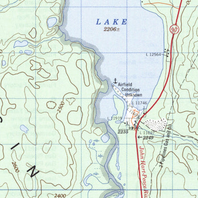 Tudyah Lake, BC (093O03 CanMatrix)