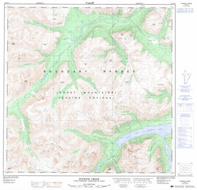 Fenwick Creek, BC (105D03 CanMatrix)