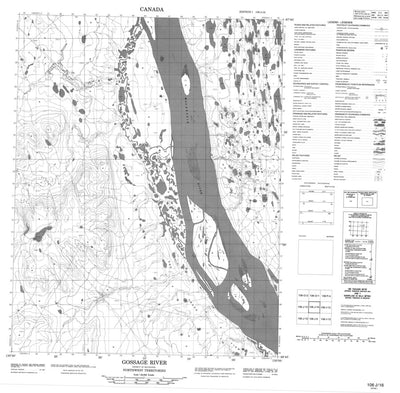 Gossage River, NT (106J16 CanMatrix)
