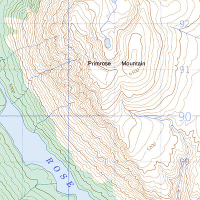 Rose Lake, YT (105D05 CanMatrix)