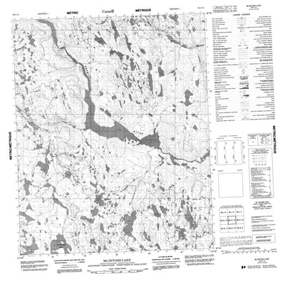 Mcintosh Lake, NT (086G15 CanMatrix)
