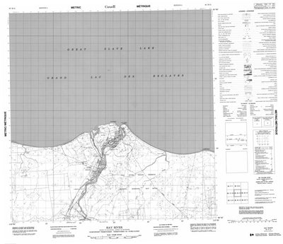 Hay River, NT (085B13 CanMatrix)