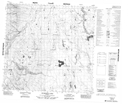 Burrison Lake, AB (084P04 CanMatrix)